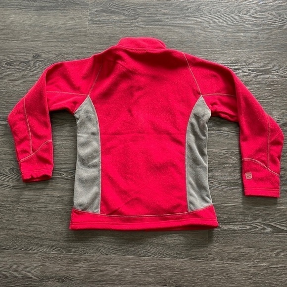 SzS Outer Boundary Overland Micro Fleece Full Zip Sweater vintage red/grey NWT - Picture 5 of 8